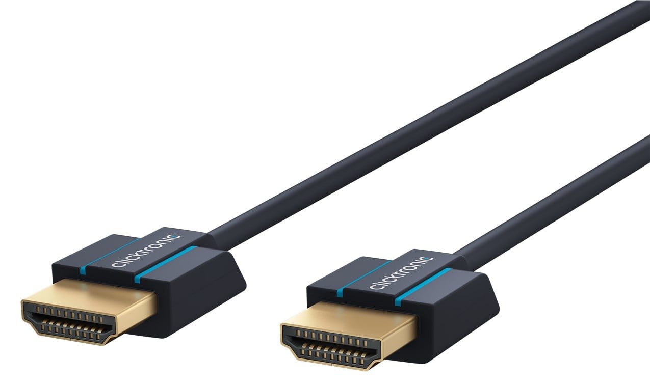 Cavo HDMI™ 2.0 Super Sottile 4K@60Hz 1m CLICKTRONIC