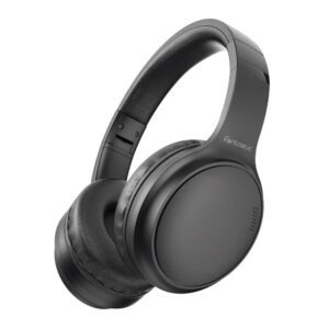Cuffie Stereo Wireless Pieghevole con Microfono Tonic Nero FONTASTIC