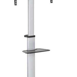Supporto a Pavimento con Mensola Trolley TV LCD/LED 37-86'' TECHLY