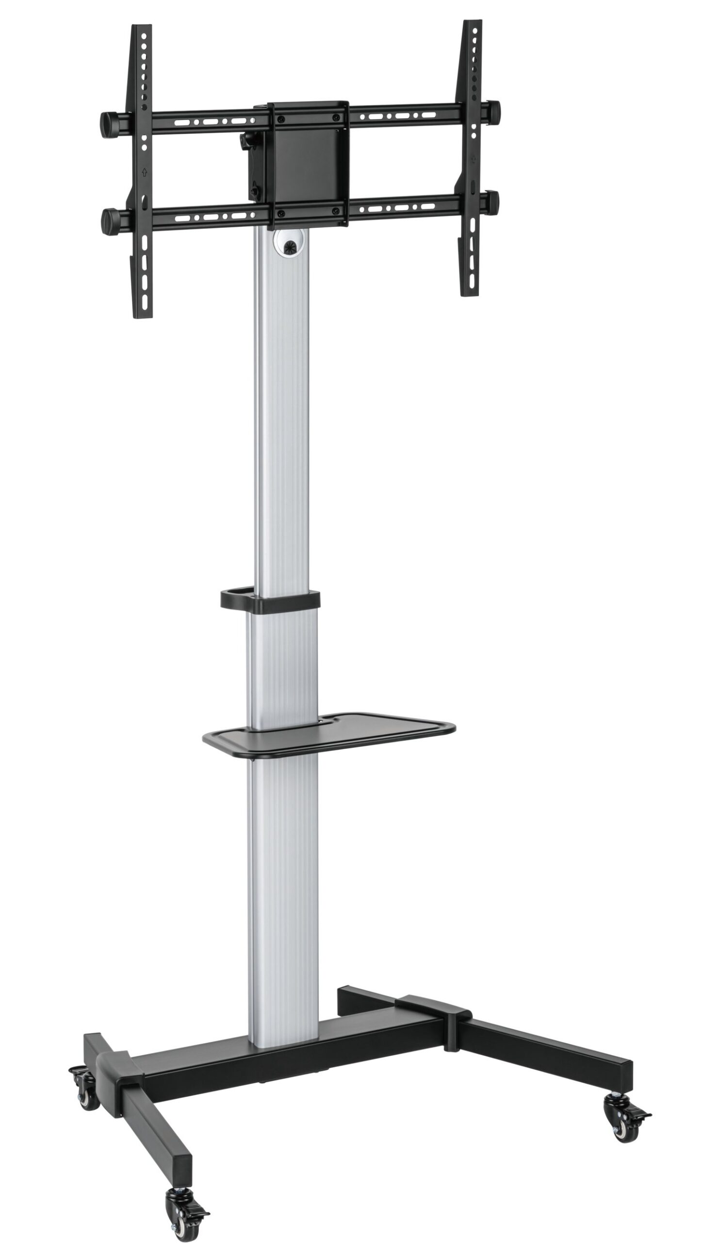 Supporto a Pavimento con Mensola Trolley TV LCD/LED 37-86'' TECHLY