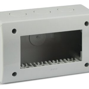 Contenitore Autoportante IP40 S44 per Minicanali 4 Moduli Bianco AVE