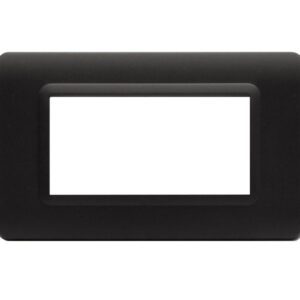Placca Tecnopolimero S44 4 Moduli Grigio AVE