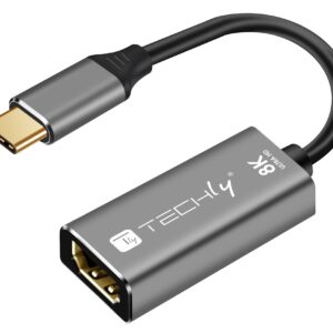Adattatore USB-C&trade; 3.2 a HDMI 2.1 8K@60Hz 15 cm TECHLY