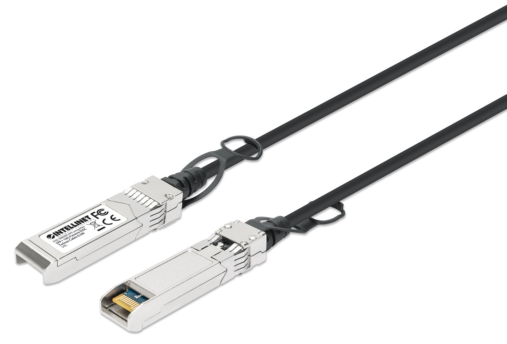 Cavo in Rame Twinax DAC Passivo SFP+ 10G 0,5m INTELLINET