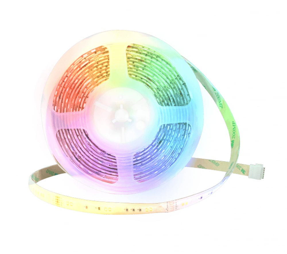 Kit Striscia LED Intelligente 5m con Funzione Musicale e Controllo Vocale Alexa, R5149 WOOX
