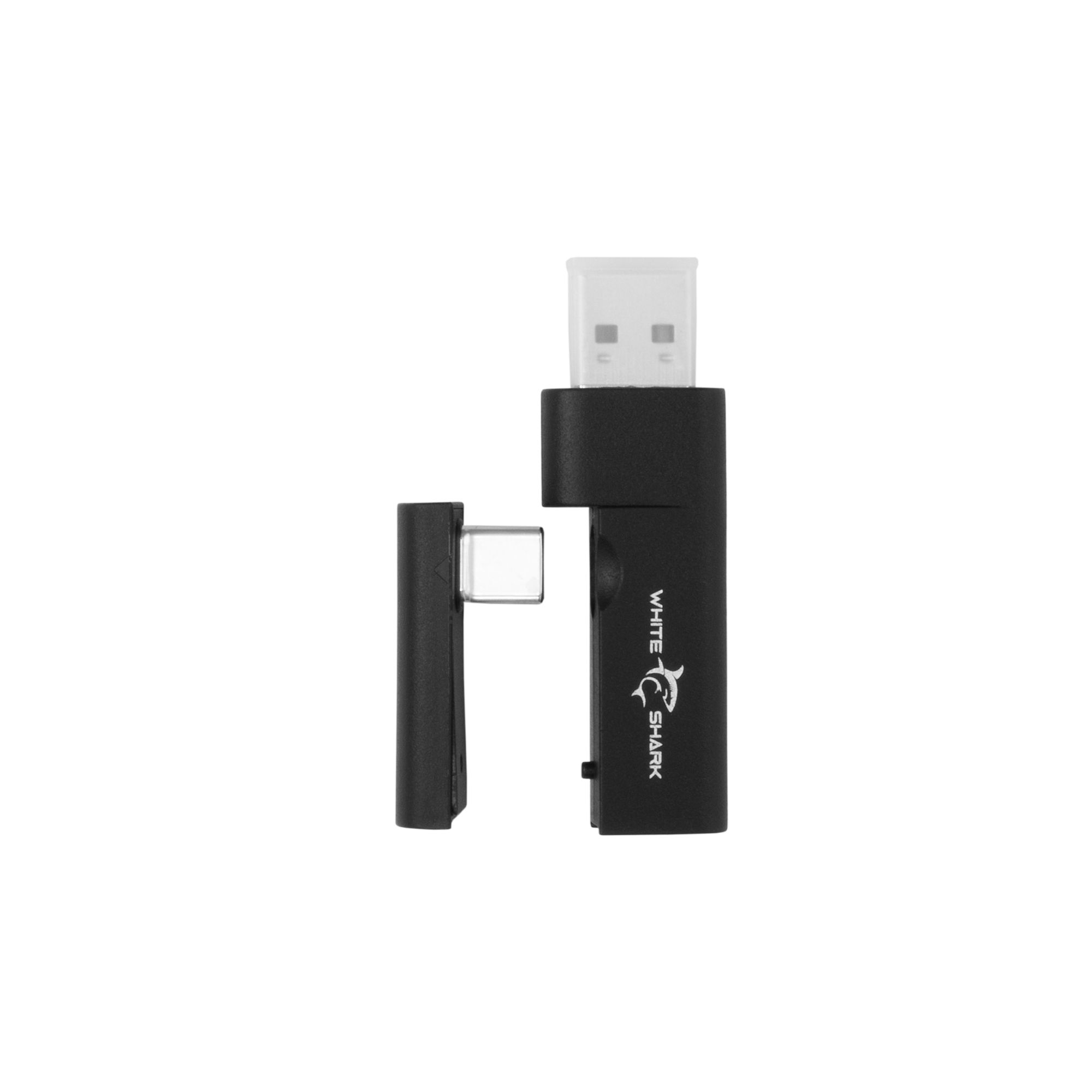 Cuffia Gaming Wireless BT con Microfono Nero FIRECREST WHITE SHARK - immagine 10