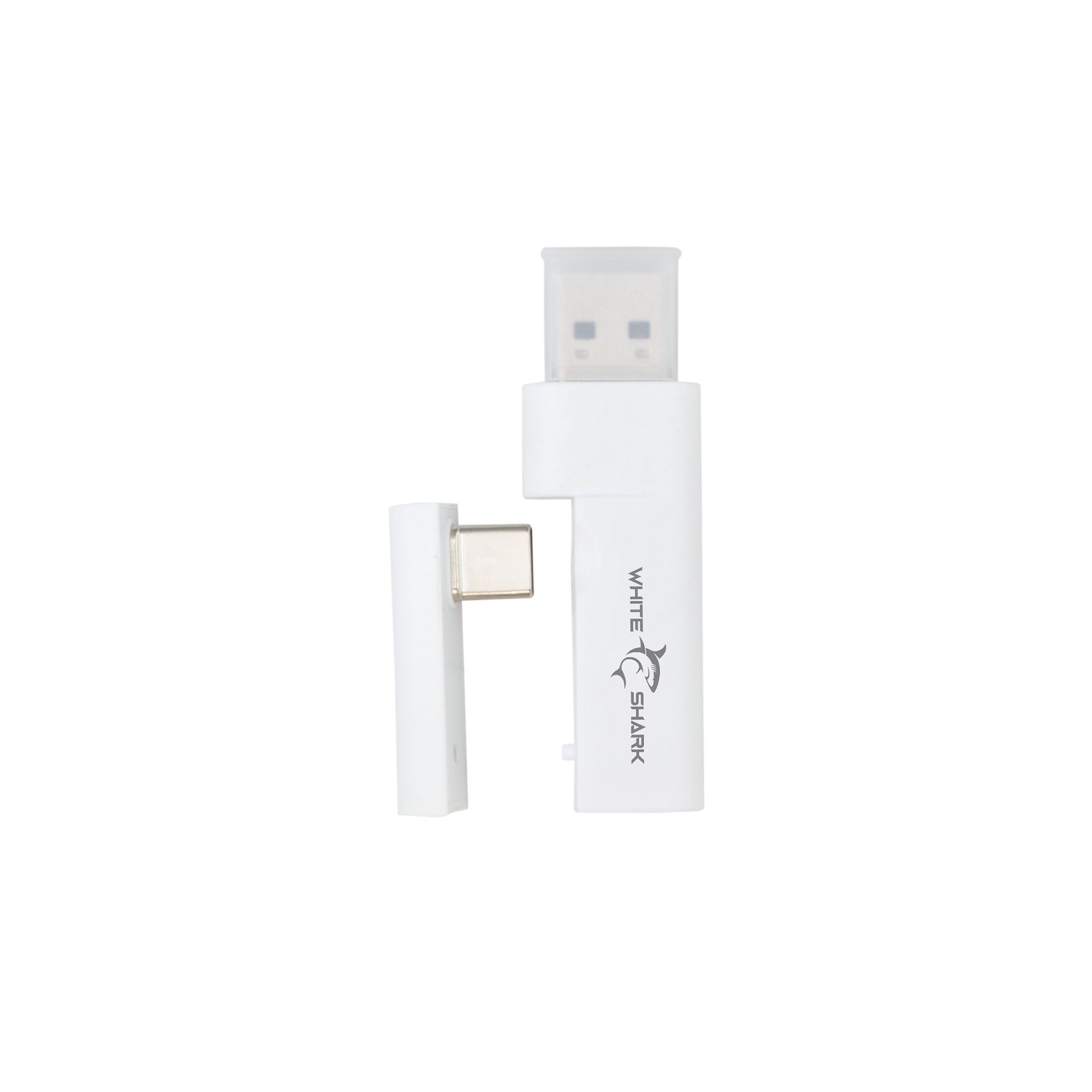 Cuffia Gaming Wireless BT con Microfono Bianco FIRECREST WHITE SHARK - immagine 10