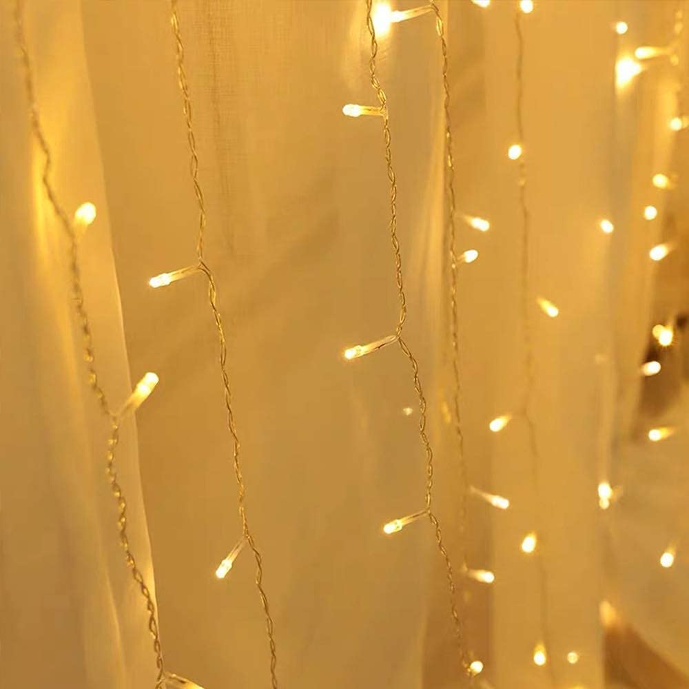 Tenda Luminosa Natalizia 300 LED con Telecomando GOOBAY - immagine 9