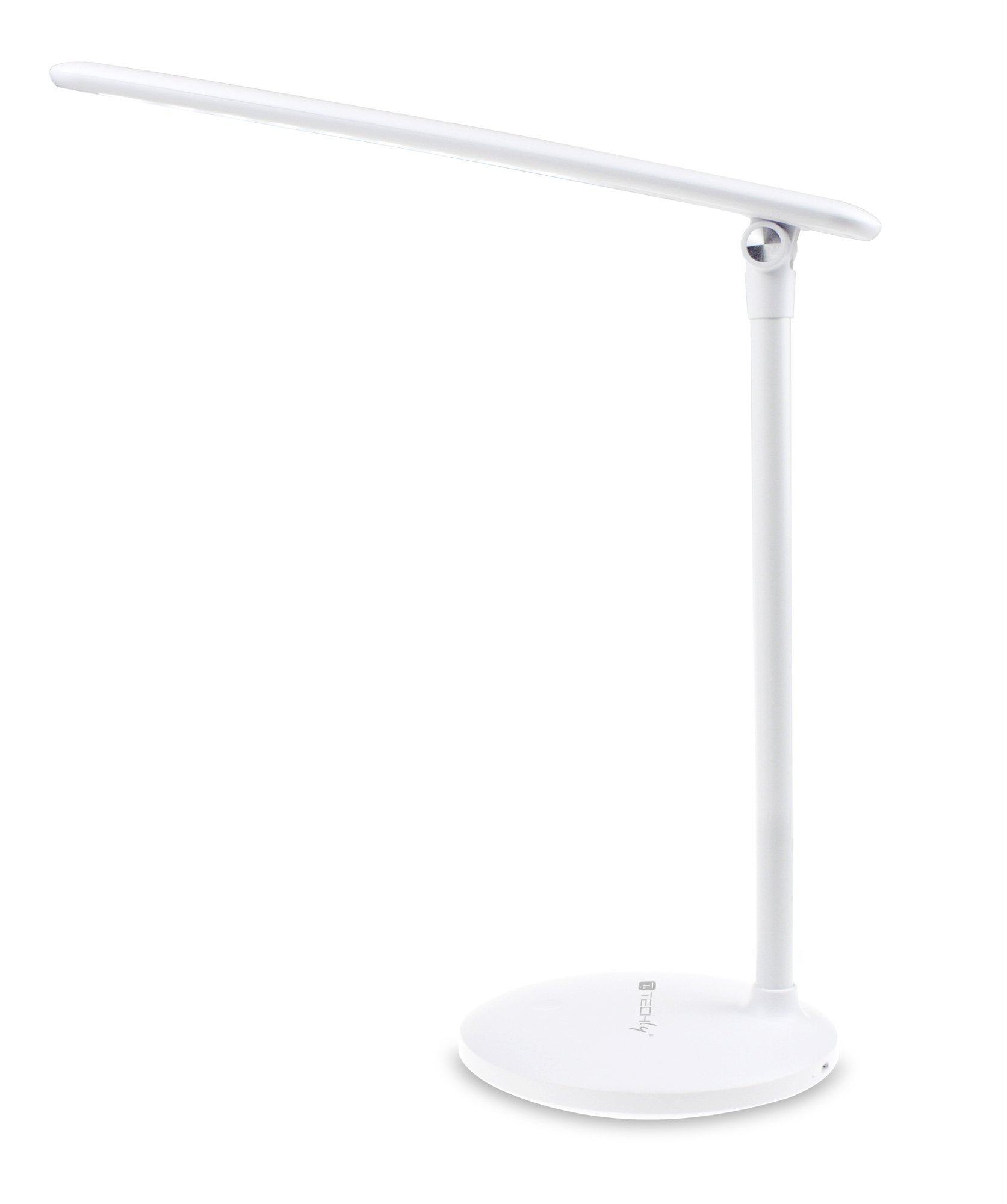 Lampada a 36 LED da Scrivania Pieghevole Dimmerabile Batteria Ricaricabile con Alimentazione USB TECHLY - immagine 9
