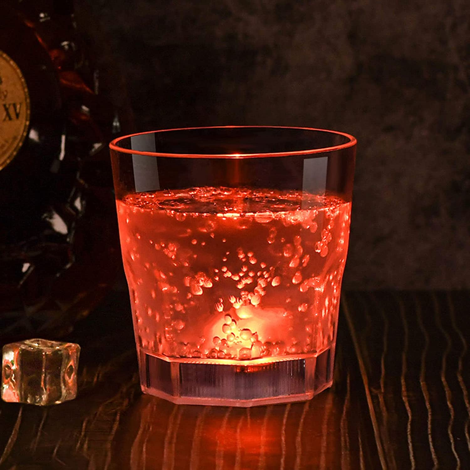 Confezione da 6 Bicchieri Tumbler 250 ml con 6 Colorazioni LED TECHLY - immagine 10