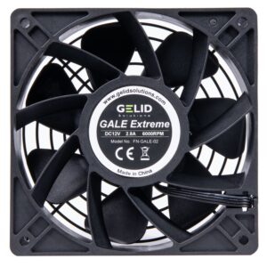 Dissipatore Ventola Gale Extreme 120x120x35 12V 500-6000 RPM GELID SOLUTIONS
