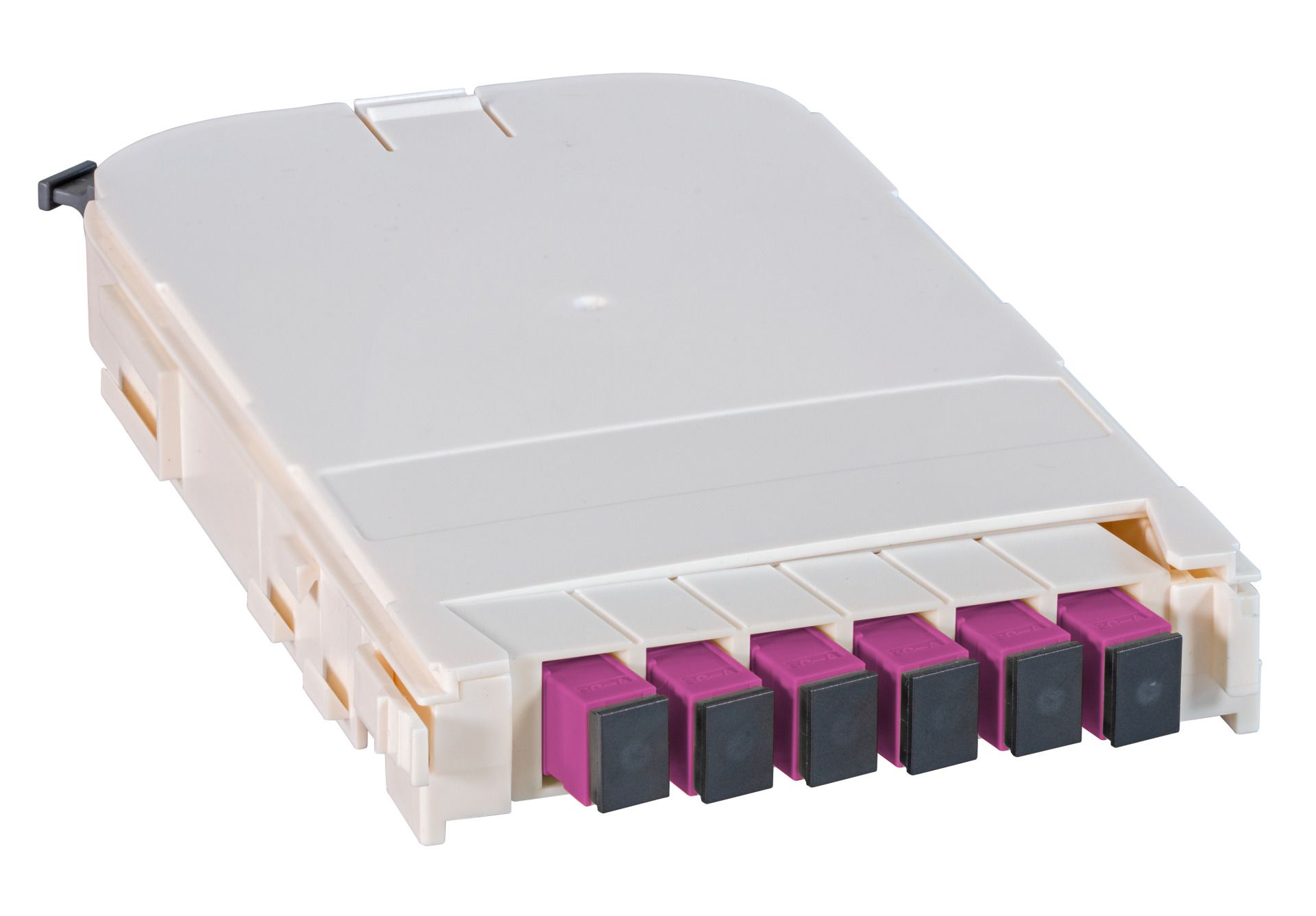Scatola di Giunzione Fibra Ottica Modulo FTTH con 6 Adattatori Ceramici SC OM3 OEM - immagine 3