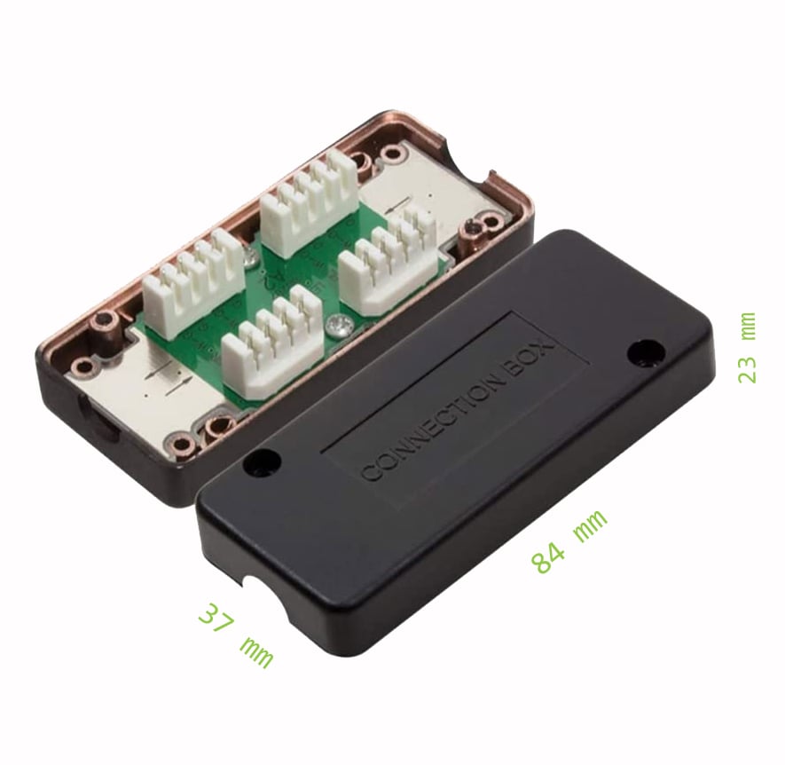 Box per Connessioni di Rete Cat.7 Scatola di Connessione TECHLY PROFESSIONAL - immagine 2