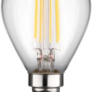 Lampadina Mini Globo E14 a Filamento Bianco Caldo 4W, Classe E GOOBAY