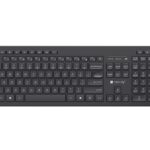 Tastiera Wireless Layout Americano Nero TECHLY