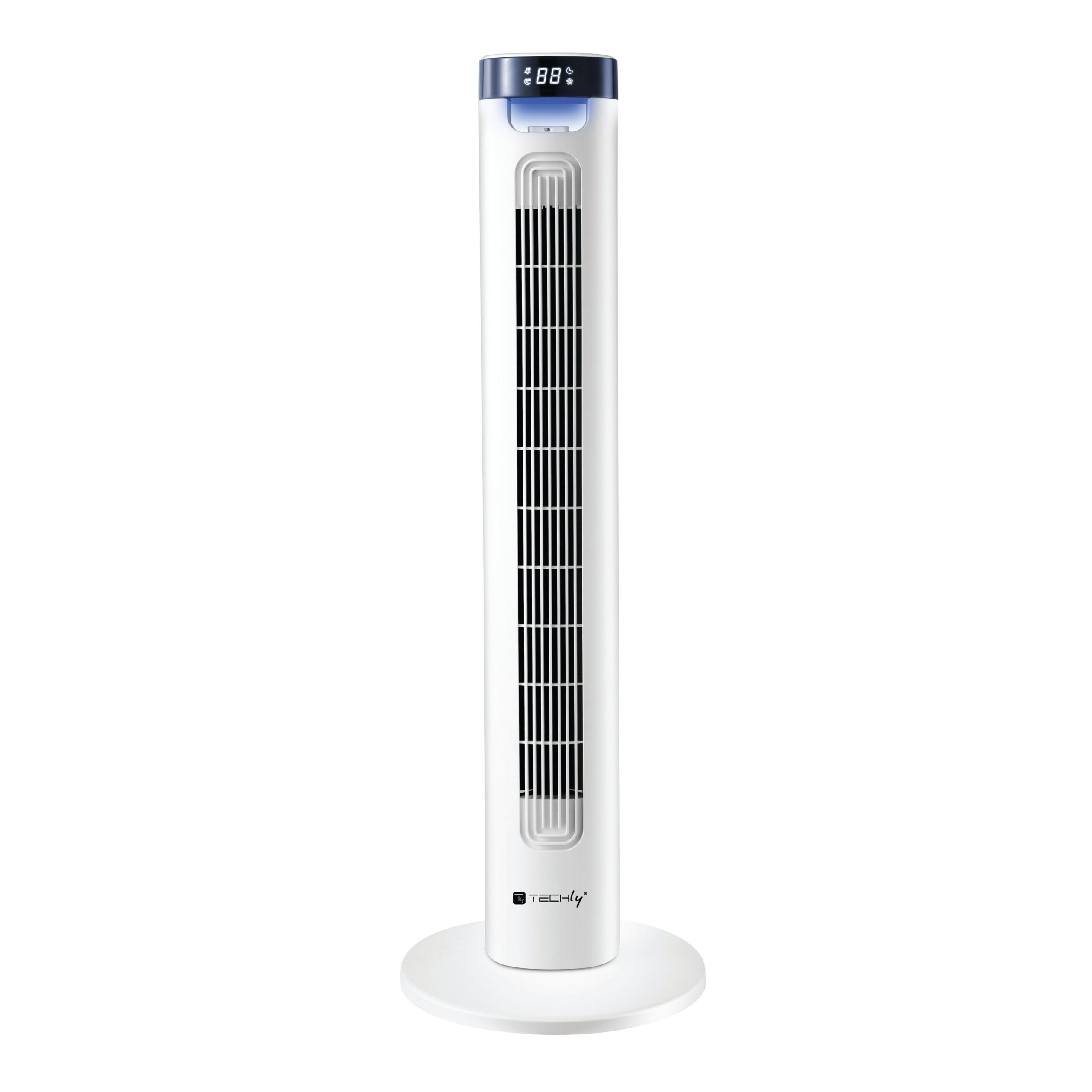Ventilatore a Torre da Pavimento 36'' 3 Velocità con Telecomando Oscillazione 75° e Timer TECHLY