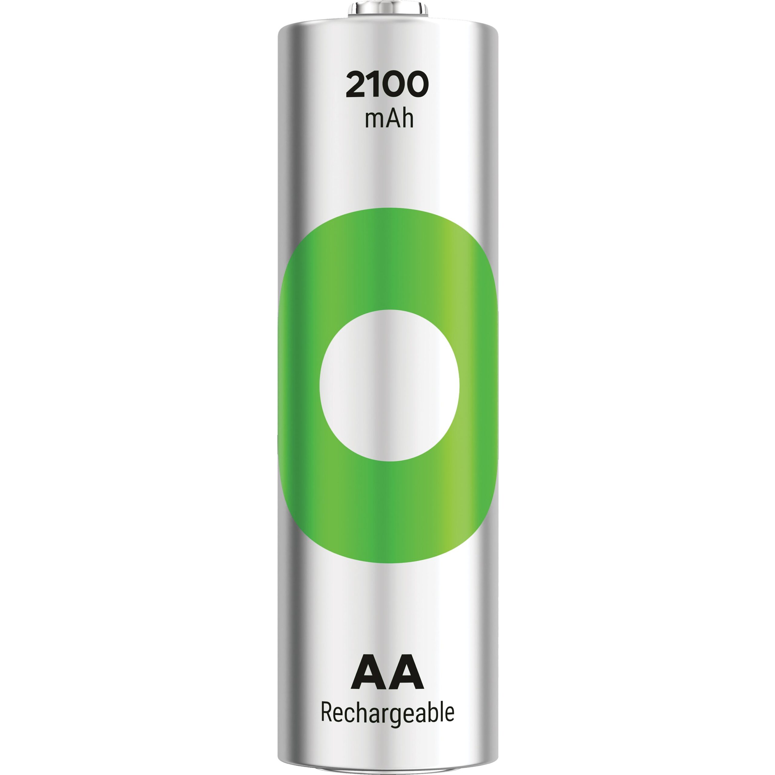 Blister 2 Batterie Ricaricabili Stilo AA 2100 mAh GP Recyko GP BATTERIES - immagine 2