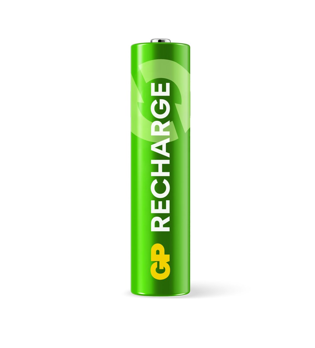 Blister 4 Batterie Ricaricabili AAA Mini Stilo 800 mAh GP ReCyko GP BATTERIES - immagine 2