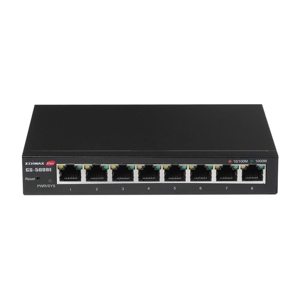 Smart Switch Web Gigabit 8 porte, GS5008E EDIMAX - immagine 3