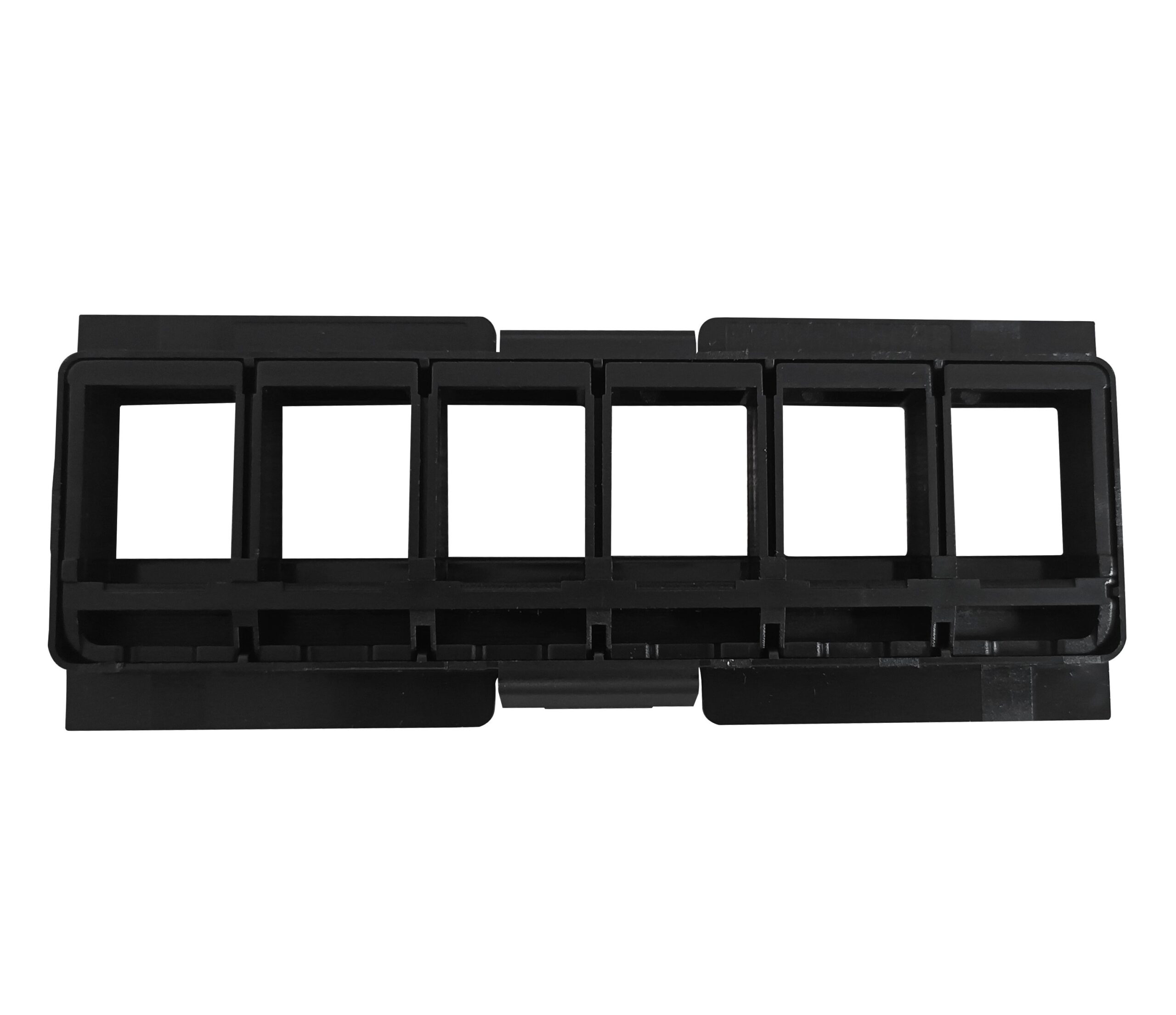 Pannello Frontale Adattatore 6 Posti RJ45 Keystone UTP per Pannello Patch TECHLY PROFESSIONAL - immagine 4