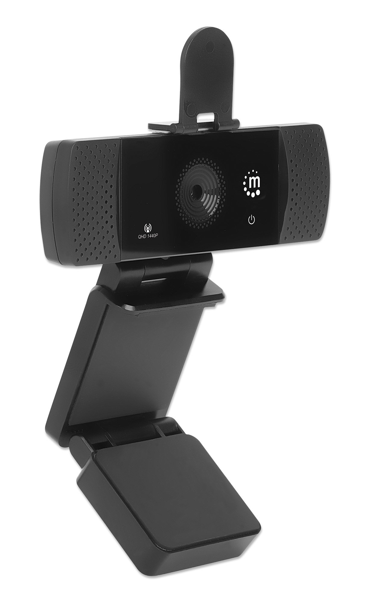 Webcam USB QHD 1440p con Cancellazione del Rumore MANHATTAN - immagine 4
