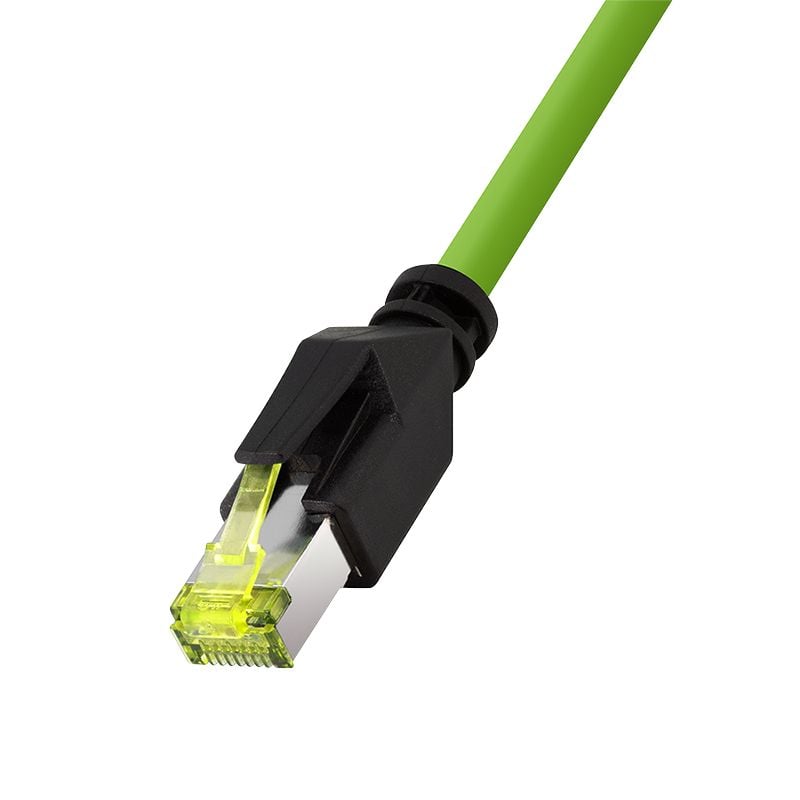 Cavo di Rete Industriale M12 RJ45 Cat. 6A SFTP PUR 1m LOGILINK - immagine 3