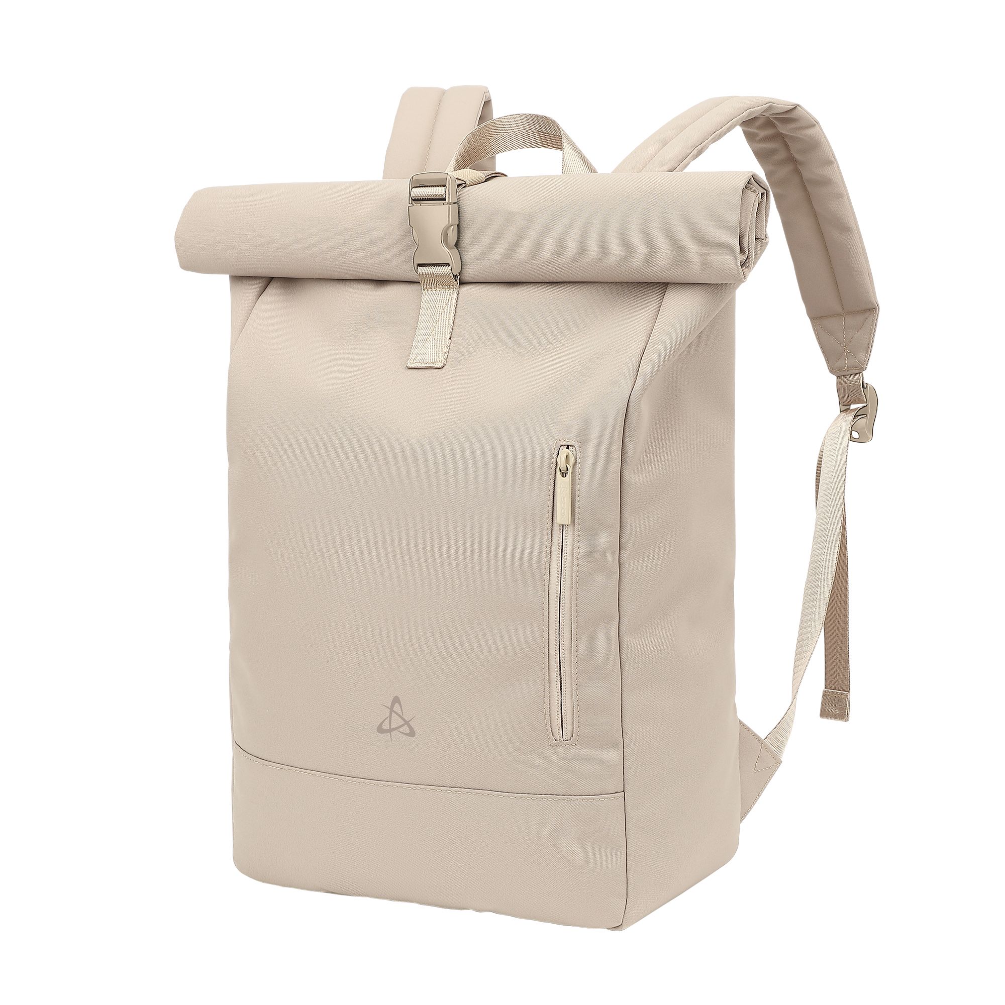 Zaino Rolltop Impermeabile per Notebook Jakarta 15,6'' Beige SBOX - immagine 3