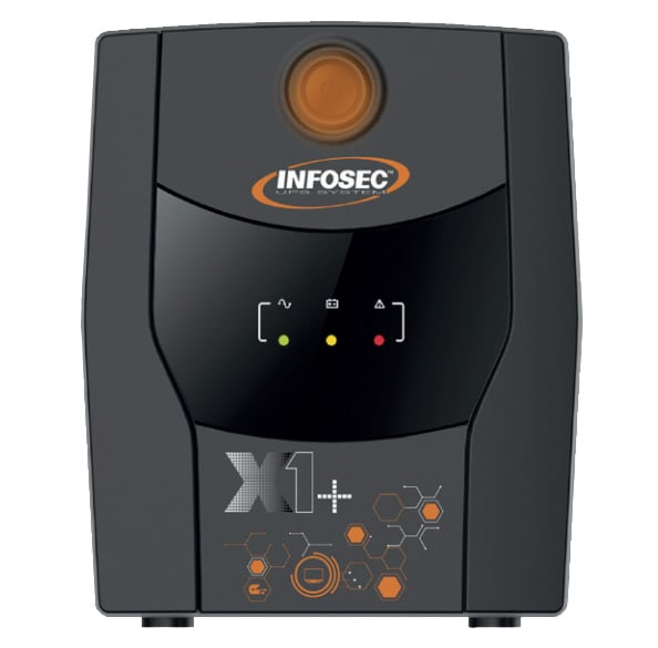 Gruppo di Continuità UPS X1+ 1300VA 6 Prese IEC Line Interactive INFOSEC - immagine 2