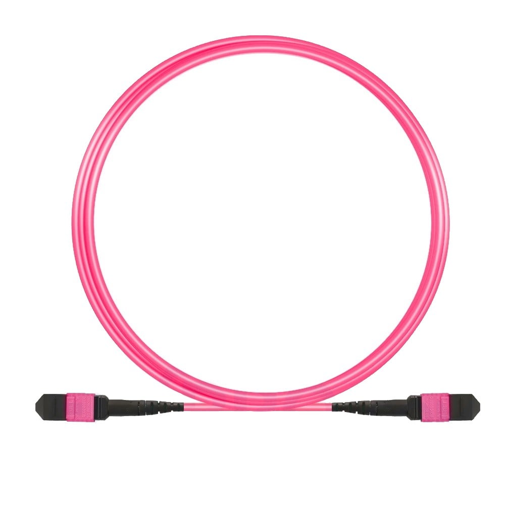 Cavo Patch a 12 Fibre MTP-F/MTP-F OM4 Code B 1 metro OEM - immagine 2