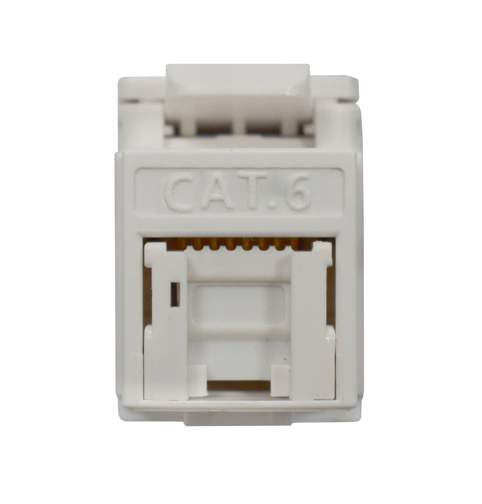 Frutto Keystone RJ45 Cat.6 UTP 180° Toolless con Otturatore INTELLINET - immagine 3