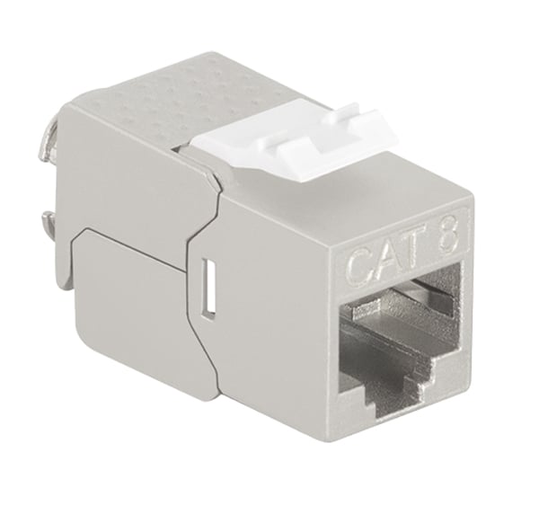Frutto Keystone RJ45 Cat.8.1 STP Tooless LOGILINK - immagine 2