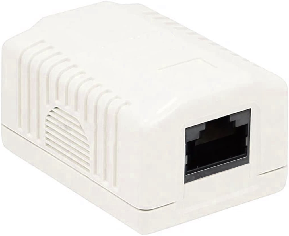 Presa a Muro con 1 Frutto RJ45 Cat.6A FTP Beige TECHLY PROFESSIONAL - immagine 2