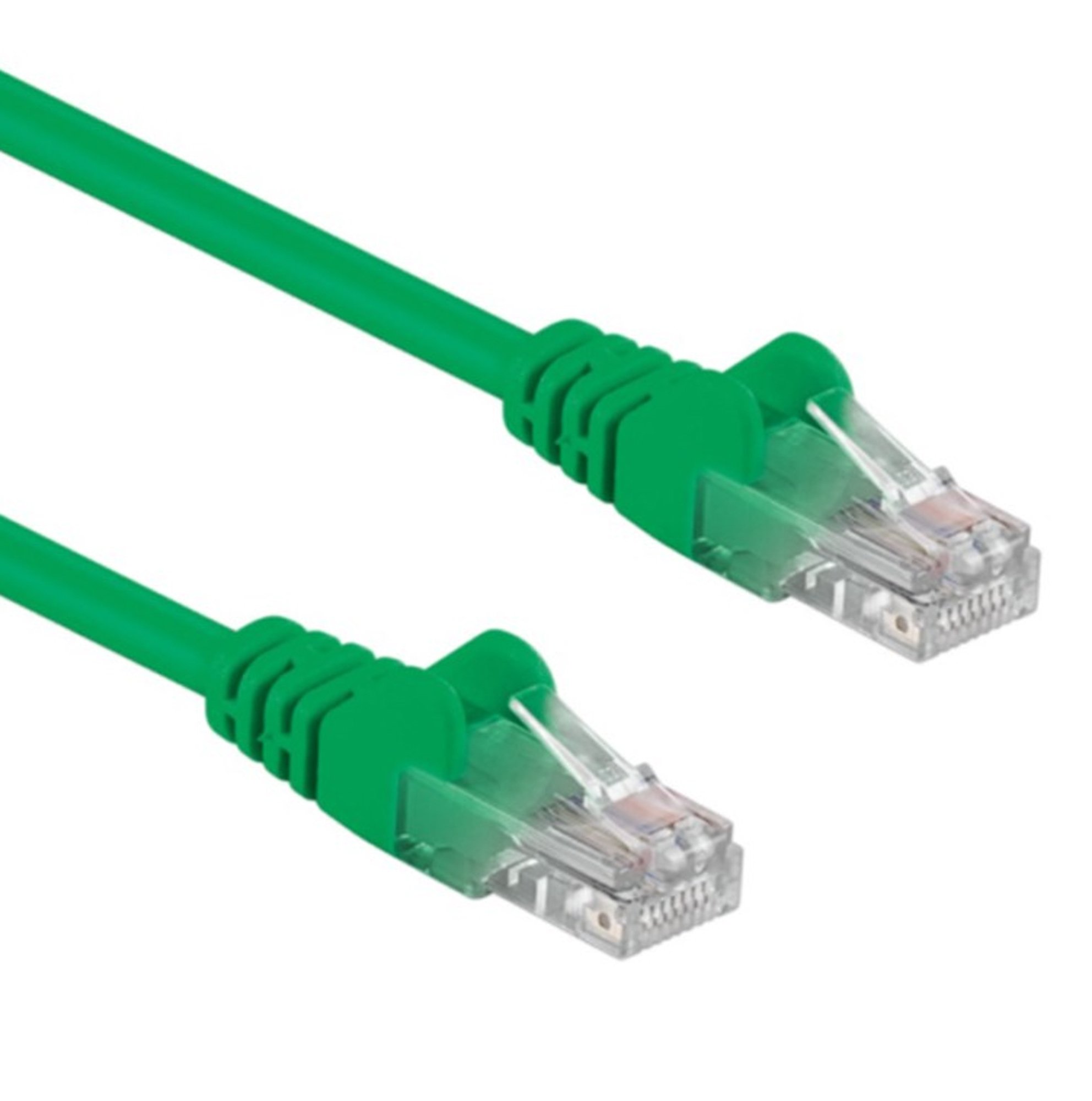 Cavo di rete Patch in CCA Cat.5E Verde U/UTP 10m GOOBAY - immagine 2