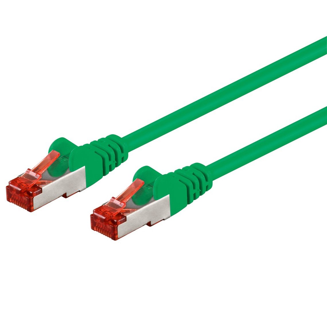 Cavo di rete Patch in rame Cat. 6 Verde SFTP LSZH 5m GOOBAY - immagine 2
