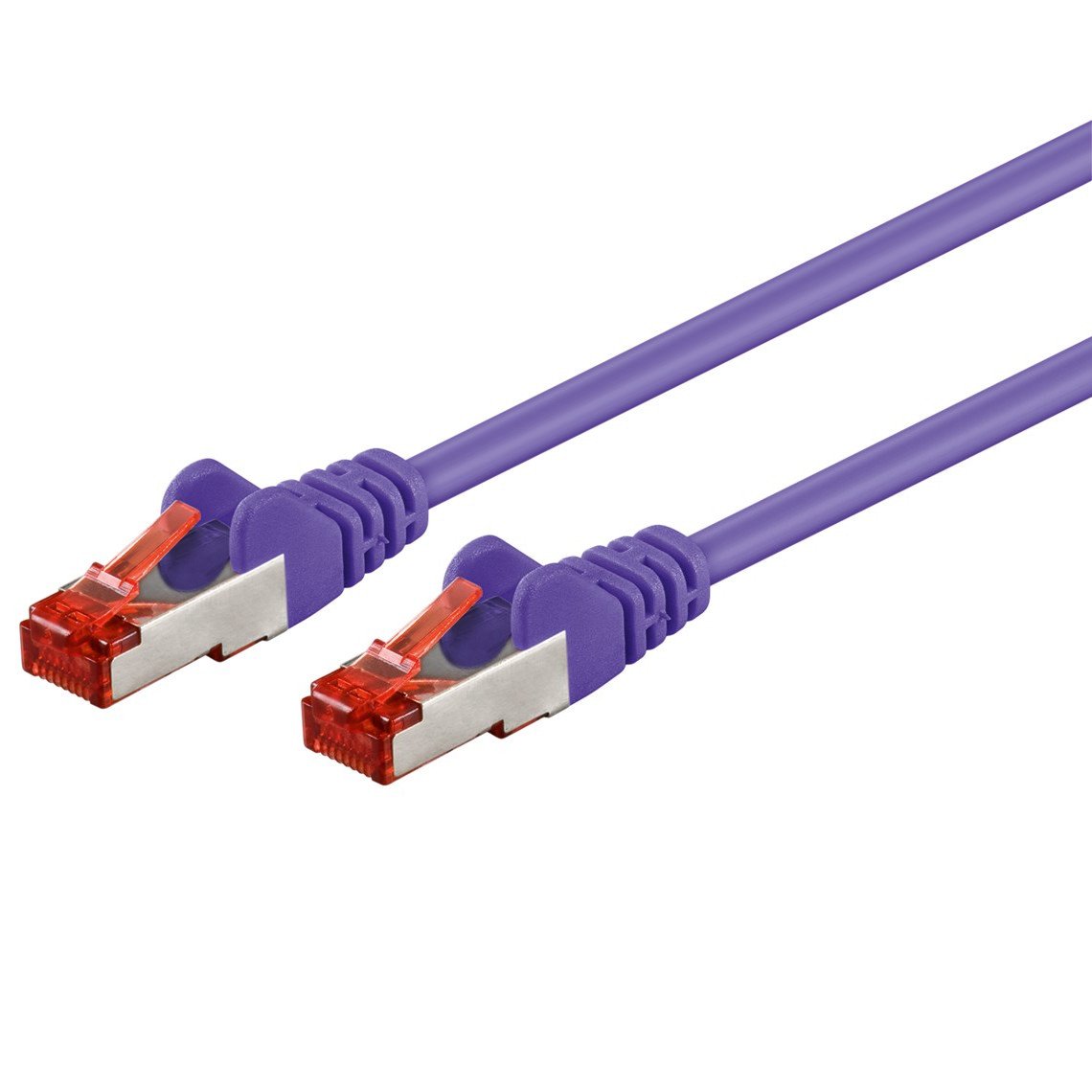 Cavo di rete Patch in rame Cat. 6 Viola SFTP LSZH 2m GOOBAY - immagine 2
