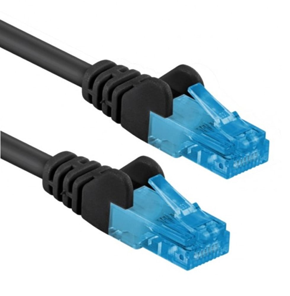 Cavo di rete Patch in Rame Cat. 6A Nero UTP 3m GOOBAY - immagine 2