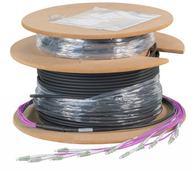 Cavo Fibra Ottica Multimodale 4 Fibre OM4 LC/LC 50/125 50 m OEM - immagine 2