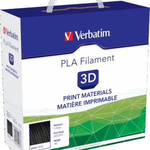 Filamento PLA Stampa 3D 1.75mm 1kg Nero VERBATIM