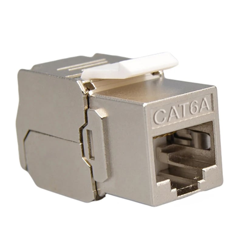 Frutto Keystone RJ45 Cat.6A STP Tool-Free 16.60mm TECHLY PROFESSIONAL - immagine 2