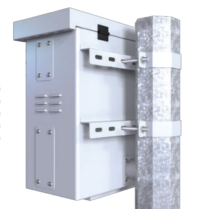 Morsetto Ottagonale per Fissaggio Accessori a Palo TECHLY PROFESSIONAL - immagine 2