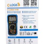 Multimetro Digitale 2000 Counts CLOGIC5100CBINT C-LOGIC
