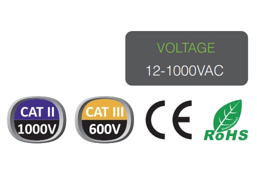 Tester Rilevatore di Tensione Fino a 1.000V Regolabile, KPS-DT120 KPS - immagine 2