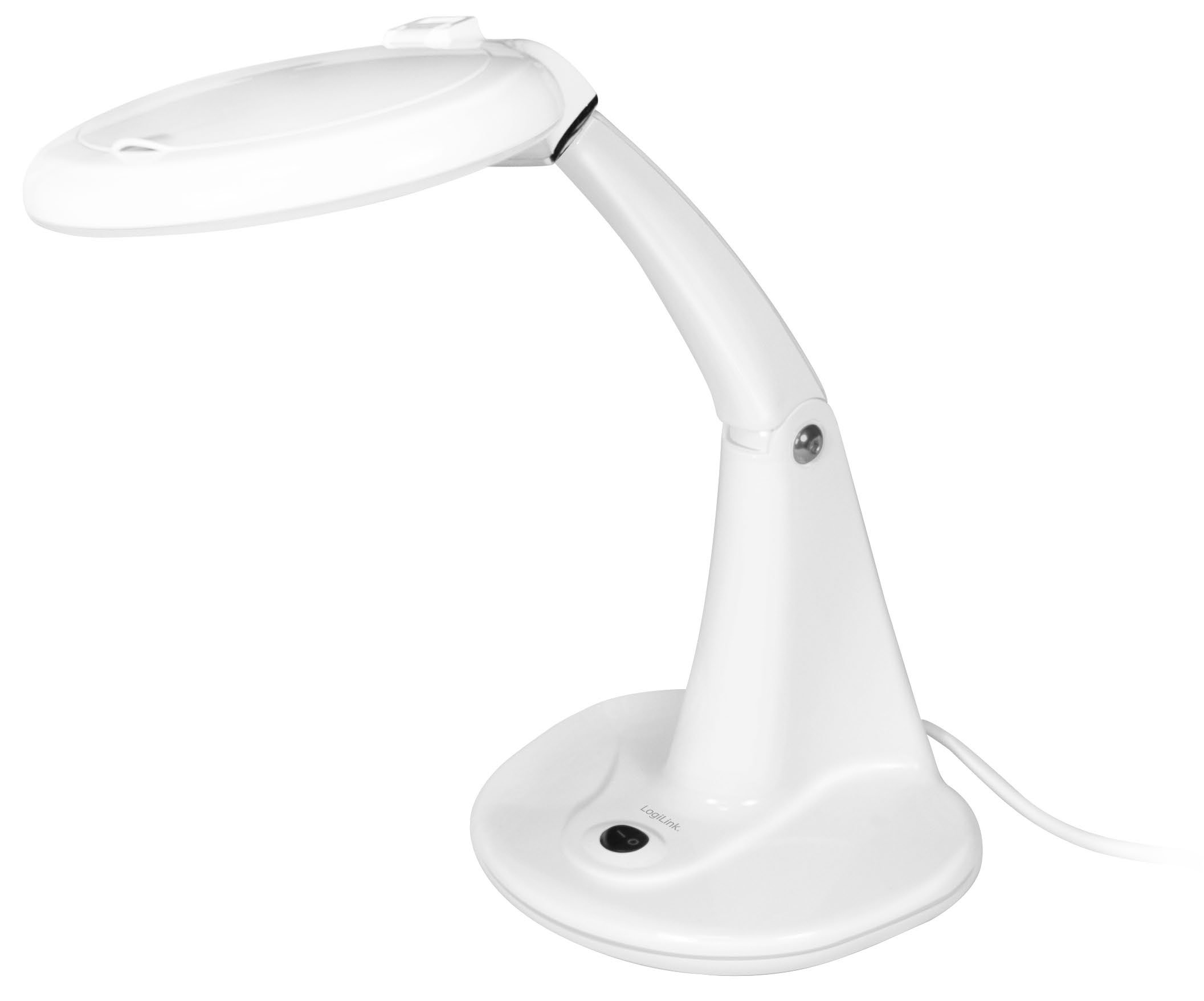 Lampada LED da Tavolo con Lente d'ingrandimento a 3 e 12 Diottrie LOGILINK - immagine 2