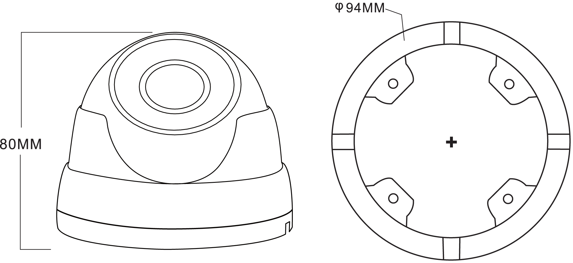 Telecamera IP Dome H.265 IR da 5 MP IP66 Rilevamento Basato su AI, DGM5203GCAT AVTECH - immagine 2