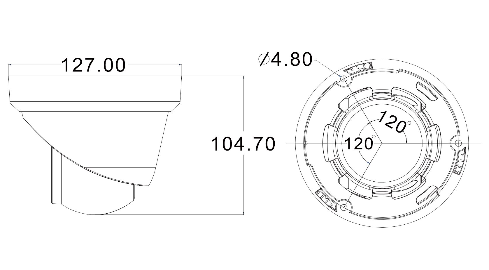 Telecamera IP Dome H.265 da 5MP Rilevamento Basato su AI, DGM5206SVAT AVTECH - immagine 2