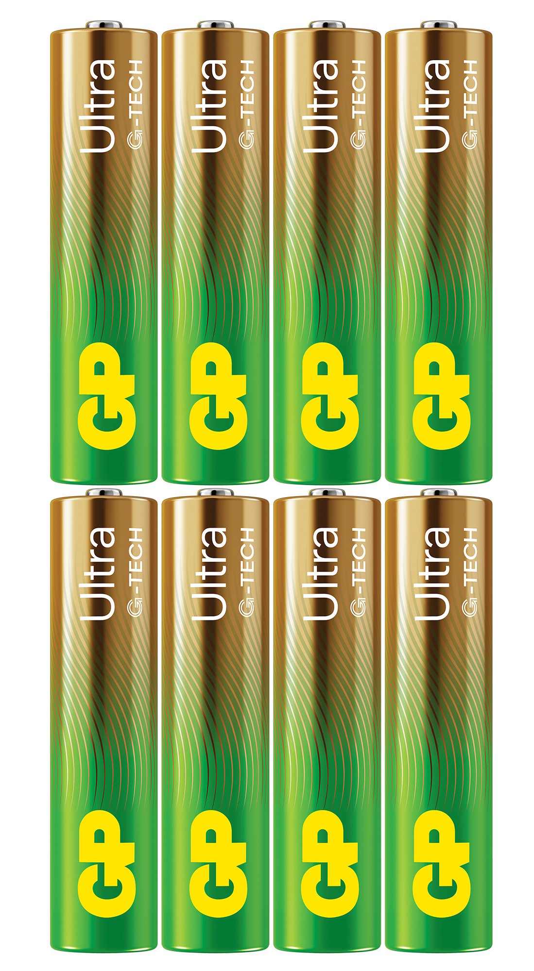 Confezione 8 Batterie GP Ultra Alcaline MiniStilo AAA 24AU/LR03 GP BATTERIES - immagine 2