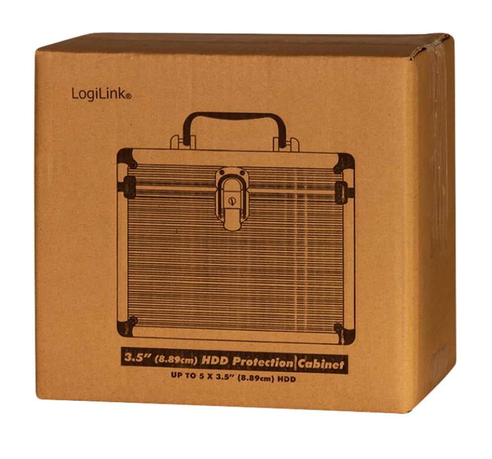 Valigia Protettiva per 5 HDD da 3.5'' LOGILINK - immagine 2
