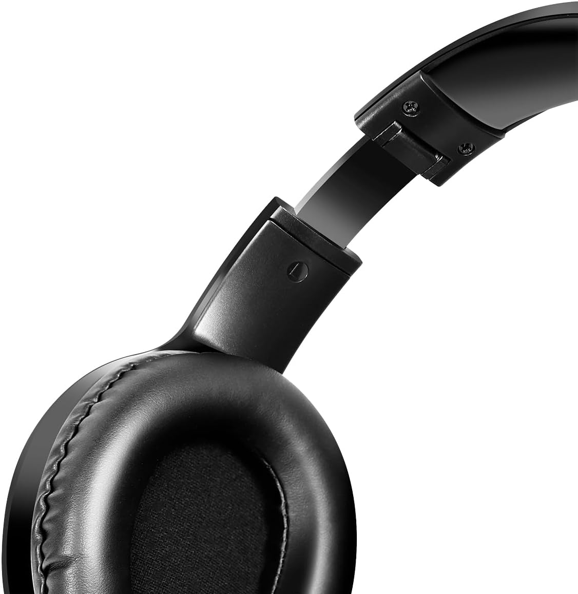 Cuffia Stereo Pieghevole con Microfono Jack 3,5 mm Nero LOGILINK - immagine 2