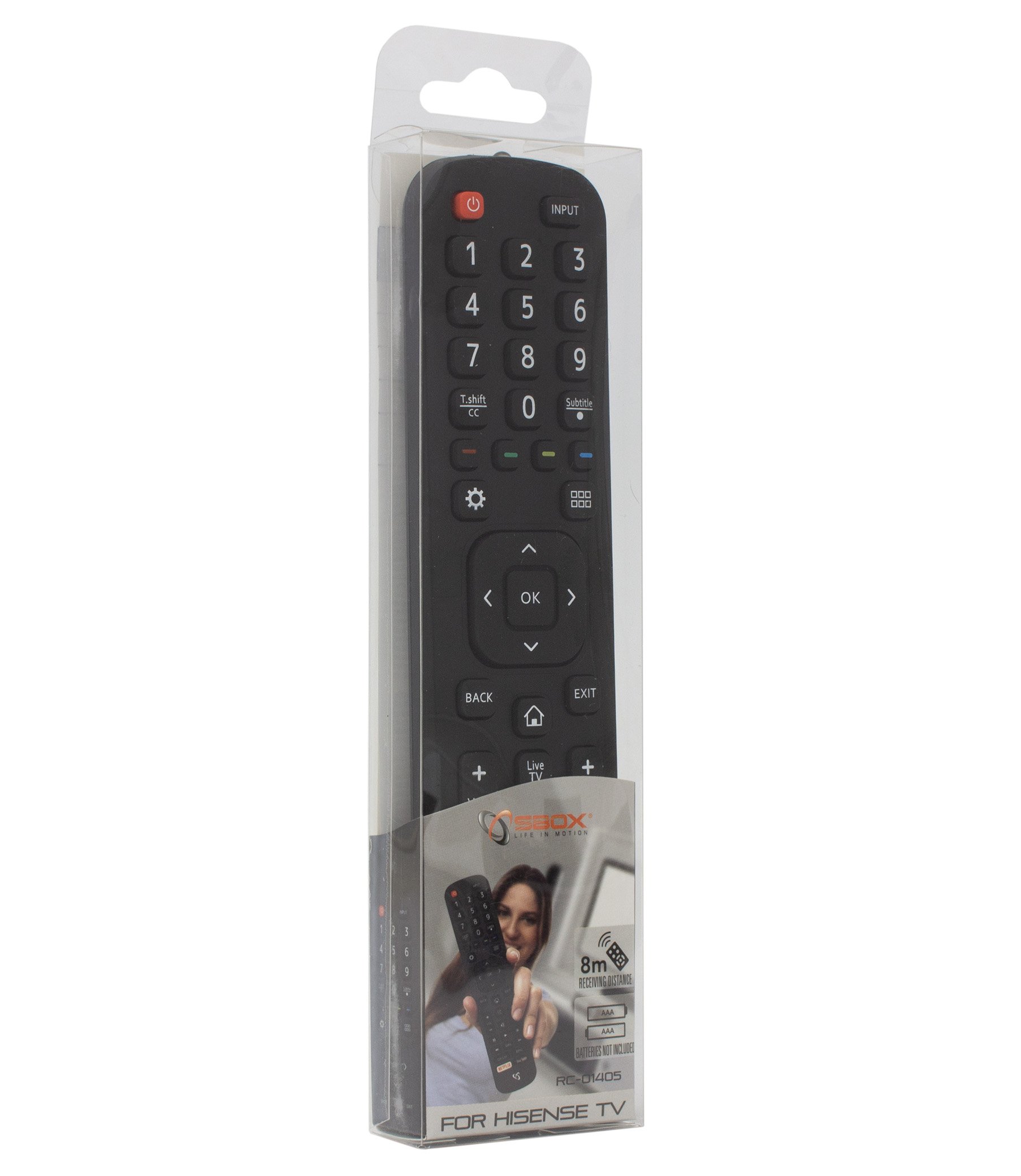 Telecomando per Hisense SMART TV SBOX - immagine 2