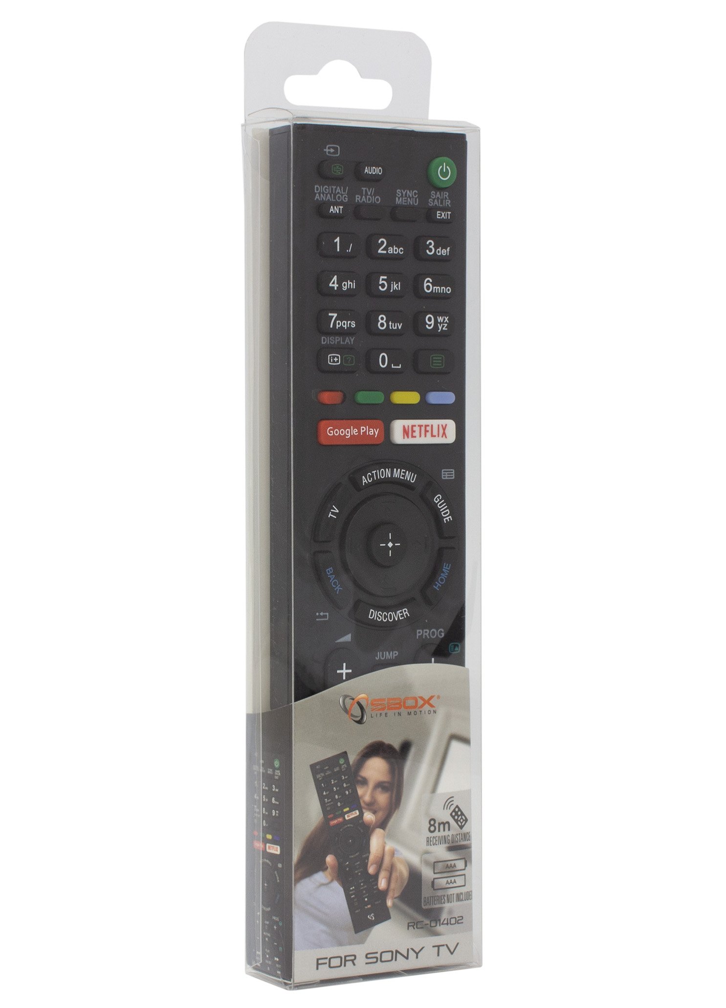 Telecomando per Sony SMART TV SBOX - immagine 2